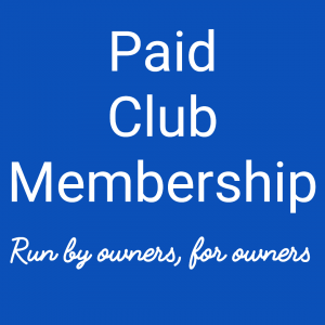 Paid Membership - now done through forum.