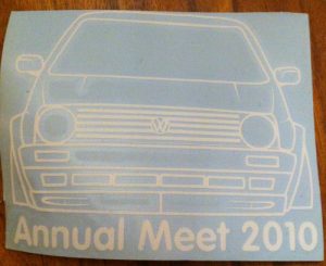 National Meet Sticker 2010
