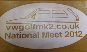 National Meet Sticker 2012