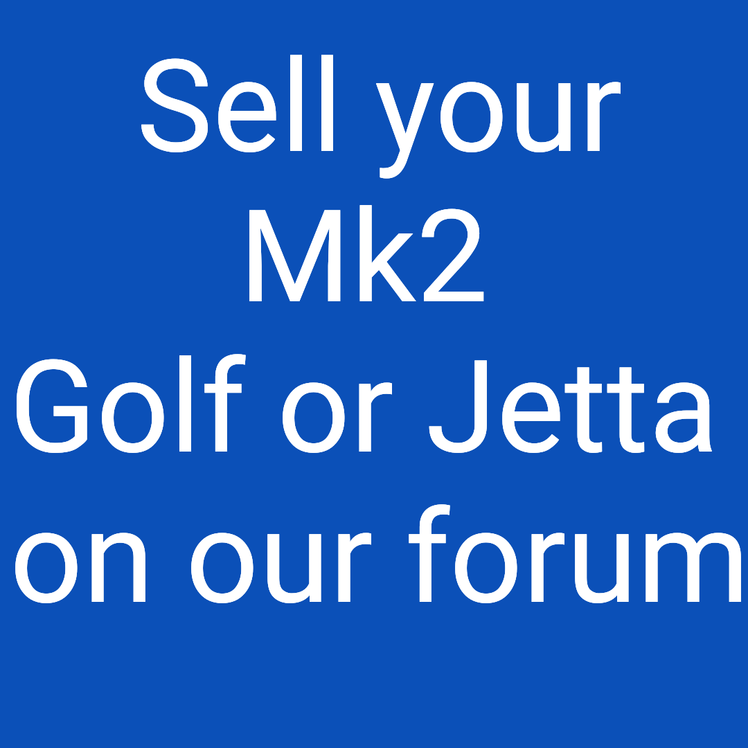Advertise your Golf or Jetta
