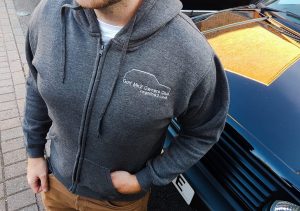 Club Logo Zip Up Hooded Sweatshirt (unisex)