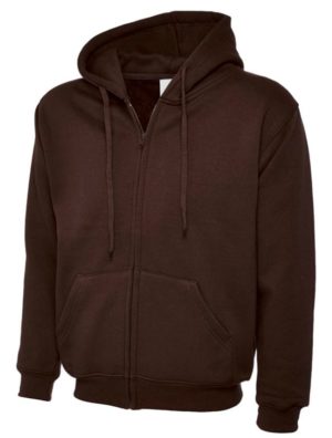 Club Logo Zip Up Hooded Sweatshirt (unisex) - Image 5