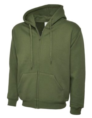 Club Logo Zip Up Hooded Sweatshirt (unisex) - Image 9