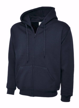 Club Logo Zip Up Hooded Sweatshirt (unisex) - Image 8