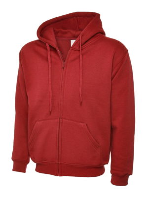 Club Logo Zip Up Hooded Sweatshirt (unisex) - Image 10