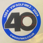 40th Anniversary Club sticker